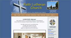 Desktop Screenshot of faithlutheranchurchvalders.org